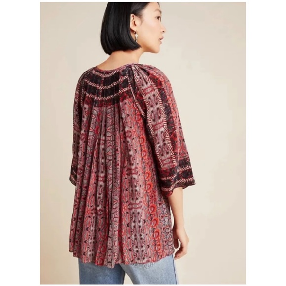 Anthropologie Aleksa Boho Tunic Size XS - Picture 4 of 7